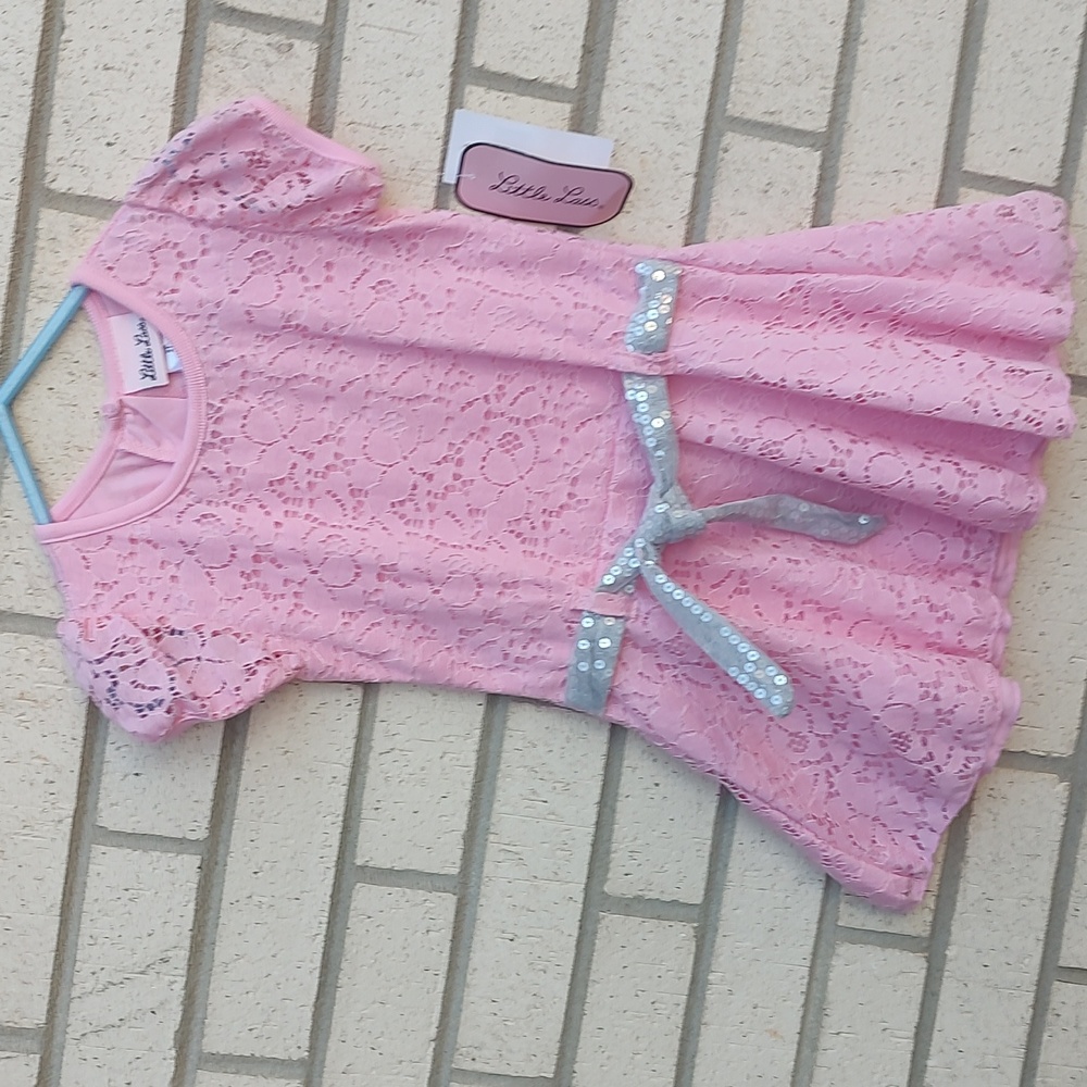 New Pink Little Lass dress